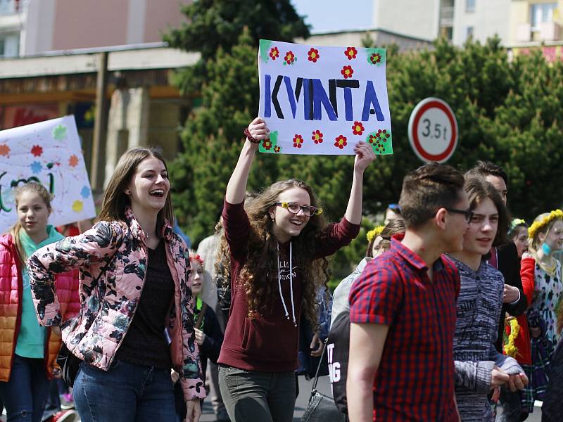 Studentský majáles v Litvínově.