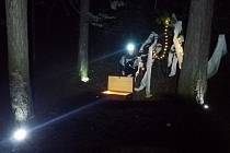 Již 28. ročník pochodu nočním lesem s  názvem Než vyjde Večernice uspořádala na Resslu Dětská organizace Zálesák Most.