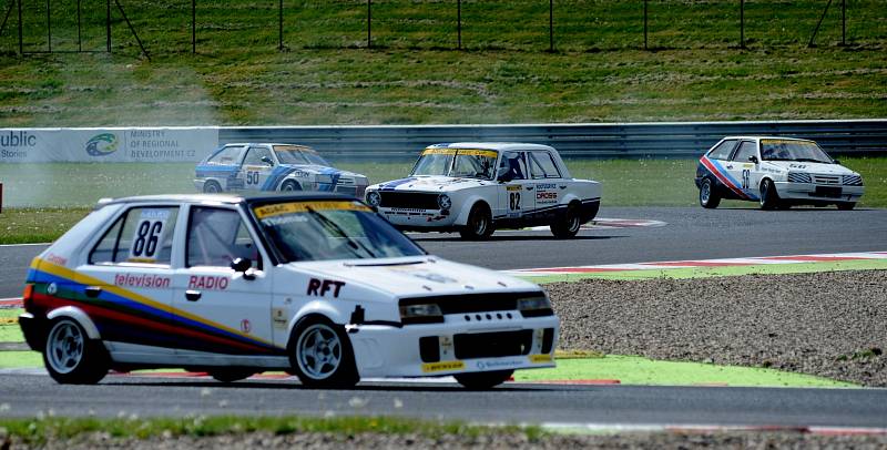 The Most Historic Grand Prix na autodromu v Mostě.