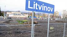 Přestavba starého litvínovského autobusového nádraží a jeho blízkého okolí na moderní dopravní terminál