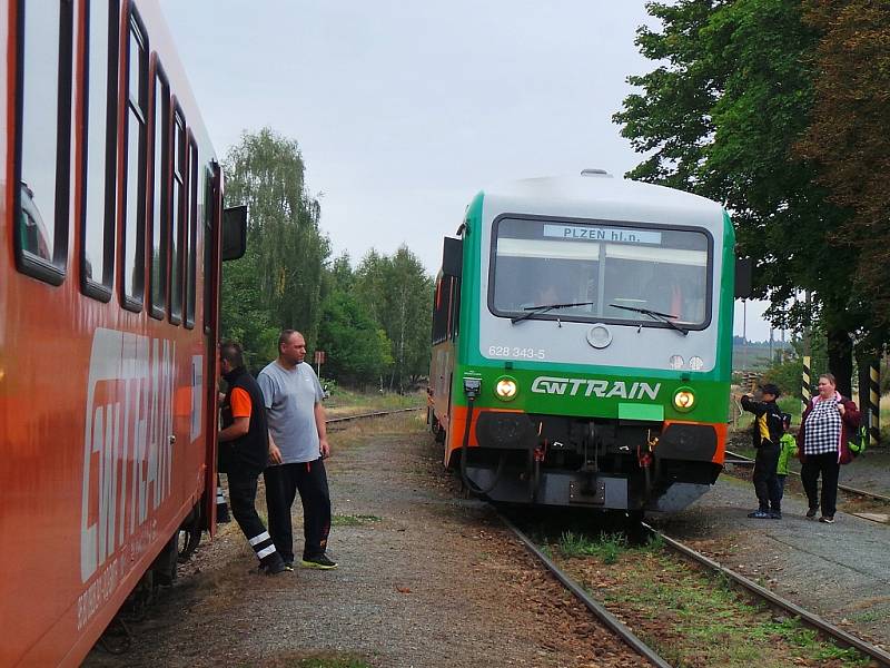 Rychlíkové spoje na trati Most - Plzeň zajišťuje společnost GW Train Regio