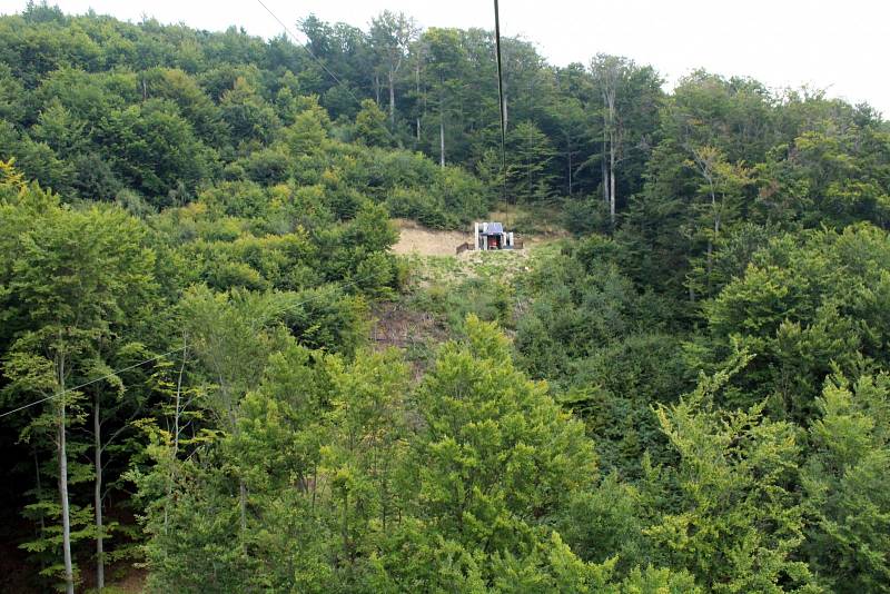 Zipline dráha v Klínech vyhrála v anketě Krušnohorská NEJ.