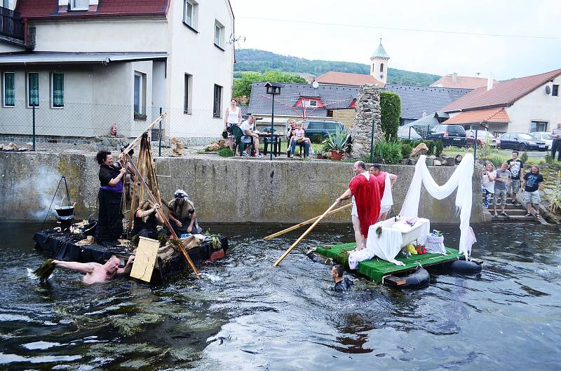 V obci Želenice u Mostu se v sobotu 22. června konala tradiční Neckyáda.