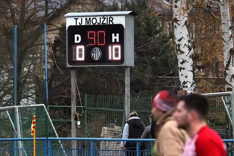 Derby Mojříž - Neštěmice, které se vždy těší slušné divácké kulise.