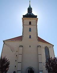 Děkanský kostel v Mostě.