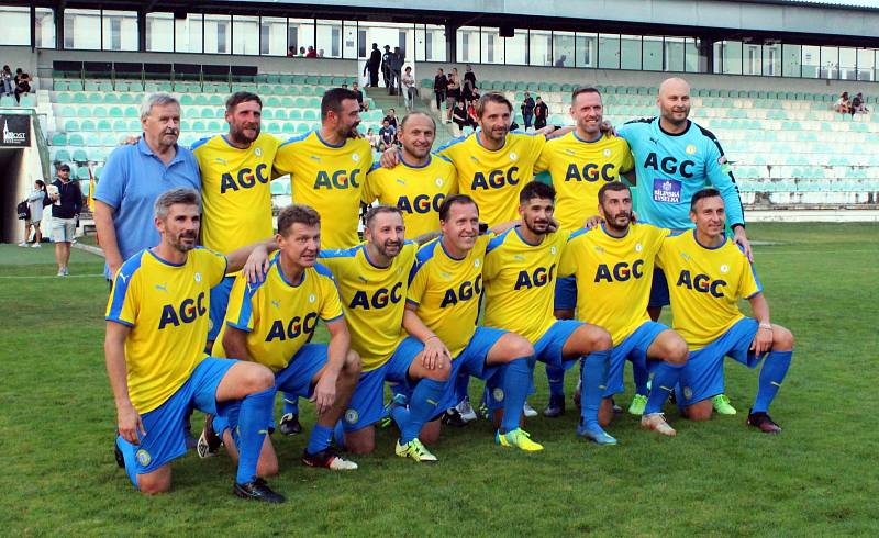 Retro zápas FK Baník Most - FK Teplice.