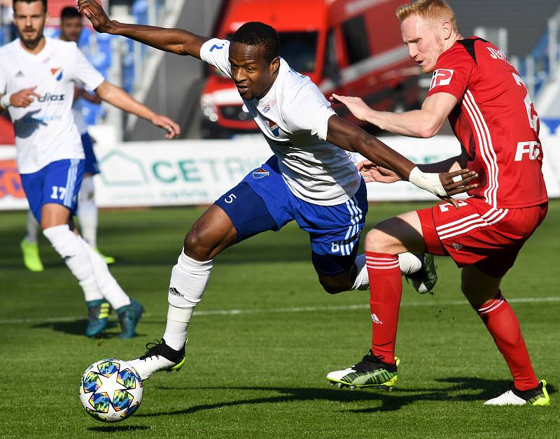 Utkání 14. kola první fotbalové ligy: FC Baník Ostrava - SK Sigma Olomouc, 26. října 2019 v Ostravě.