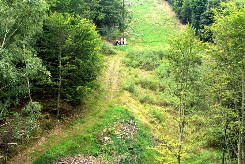 Zipline dráha v Klínech vyhrála v anketě Krušnohorská NEJ.