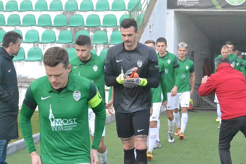 FK Baník Most -Souš porazil teplické béčko 3:2.