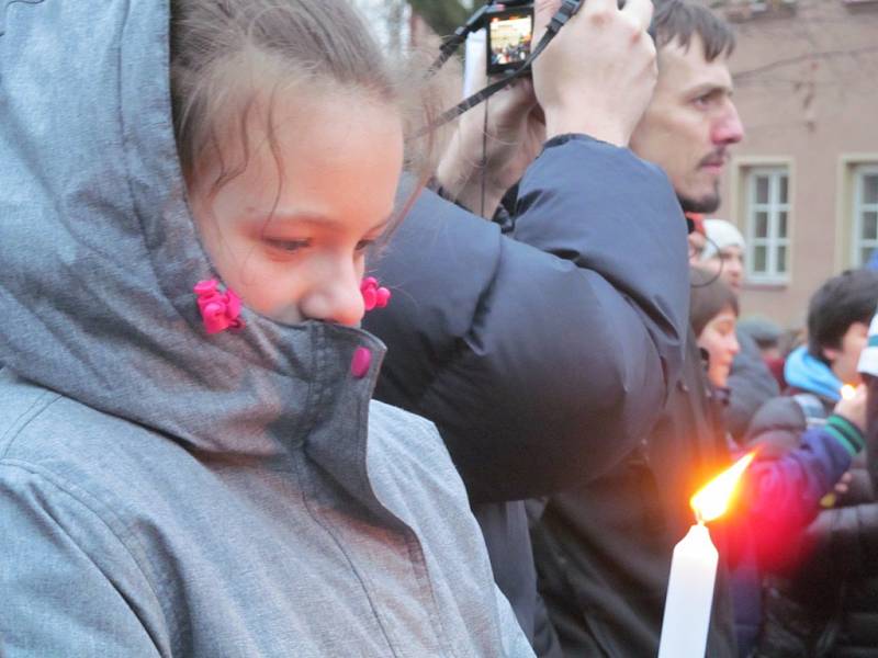 V Horním Jiřetíně se konal happening na zachování limitů.