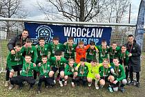Fotbalisté FK Baník Most-Souš kategorie U14 na turnaji v polské Wroclawi.