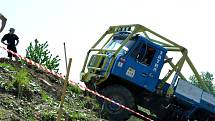 V Horním Jiřetíně se v sobotu opět konala Trucktrial show, spojená s Rockovým fesťáčkem.