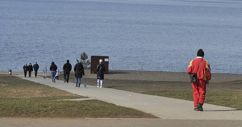 Jezero Most, sobota 6. března