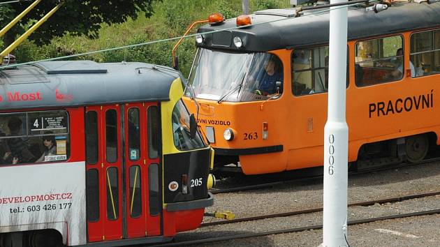 Tramvaje v Mostě. 