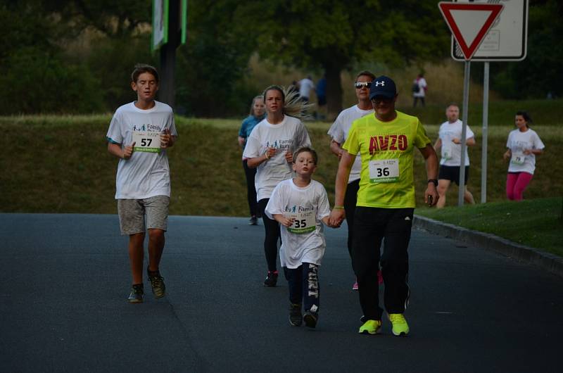 Běžecká show Night Run Most 2017.