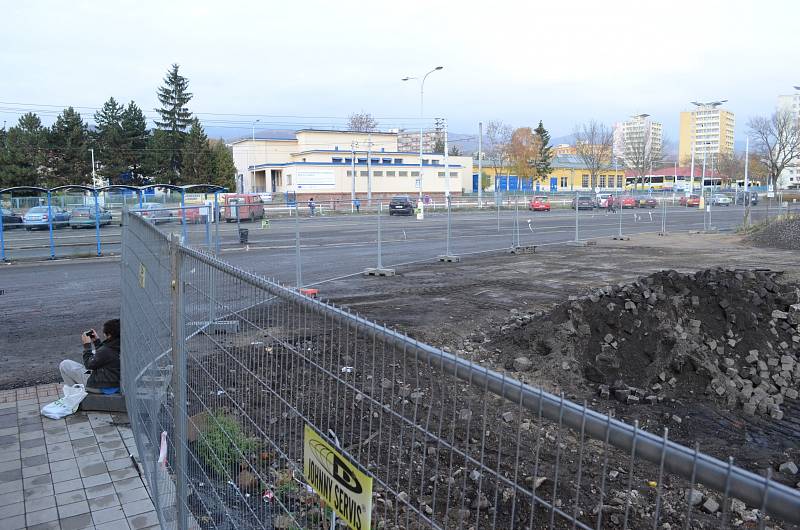 Přestavba starého litvínovského autobusového nádraží a jeho blízkého okolí na moderní dopravní terminál