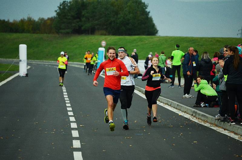 Běh kolem Jezera Most, pátek 28. října.