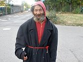 Palo Barkoci, nejznámější litvínovský bezdomovec.