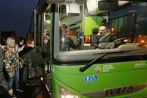 Zelený autobus Ústeckého kraje.