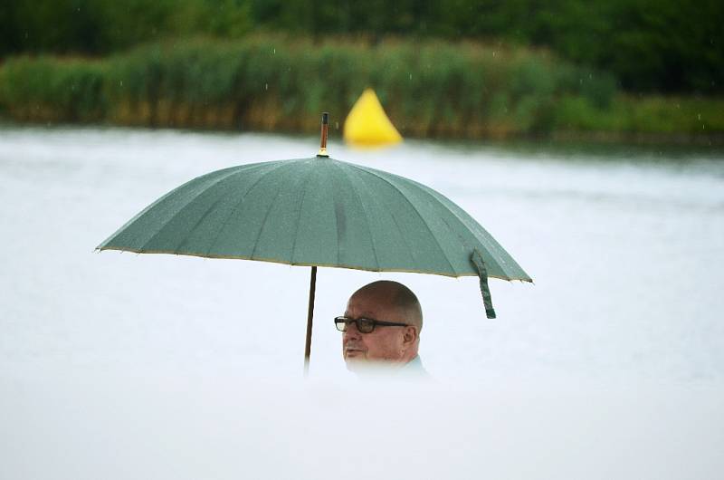 Závody v terénním triatlonu na Matyldě.