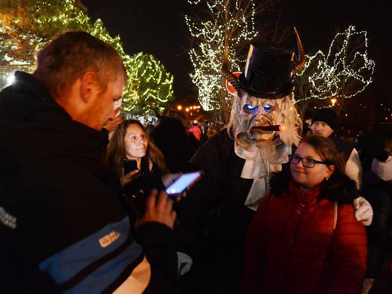 Krampus show v Mostě