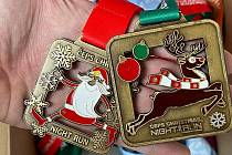 Jedinečný noční vánoční běh srdcem města Most se uskuteční v neděli 5. prosince. Pro každého závodníka je připravena originální medaile.