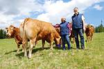 Nejlepší ekofarmou roku 2022 je Farma Kateřina v Krušných horách na Mostecku, která se zaměřuje na chov plemenného dobytka. Rodinný podnik založili v roce 1995 manželé Adolf a Kateřina Loosovi z Hory Svaté Kateřiny (na snímku).