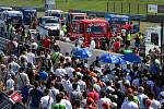 Nedělní den na Czech Truck Prix v Mostě na autodromu.