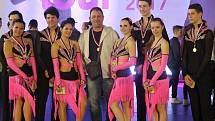 Taneční skupina Demi dance z Mostu, které se podařilo hned třikrát vybojovat druhé místo. 