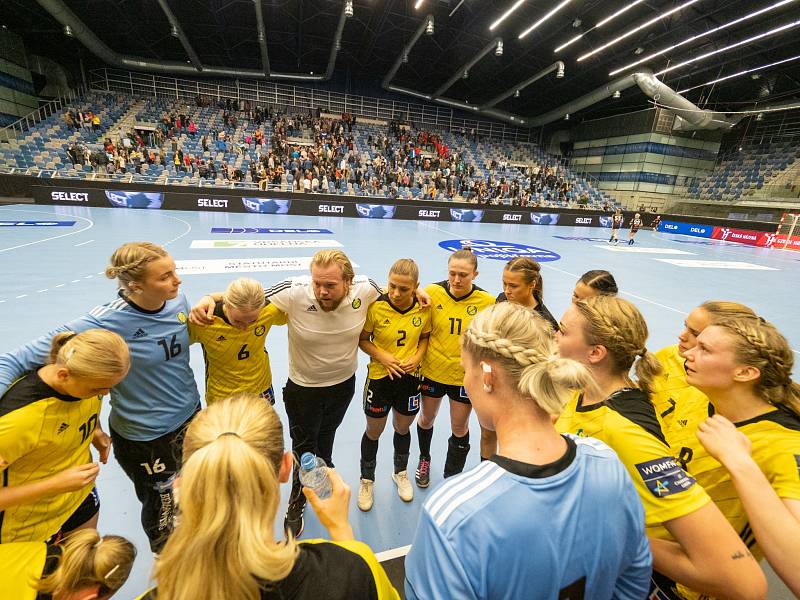 Černí andělé ve druhém domácím zápase Ligy mistrů se švédským Sävehofem.