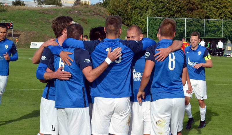 Třetiligové derby Baník Most-Souš versus Ústí nad Labem ovládli hosté 3:1.