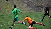 Sport fotbal KP Brná (černá) versus Vilémov.