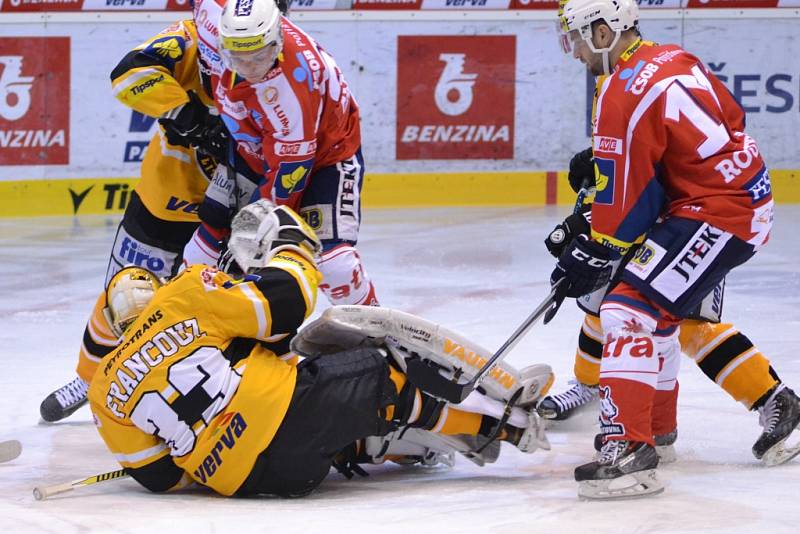 Litvínov versus Pardubice.