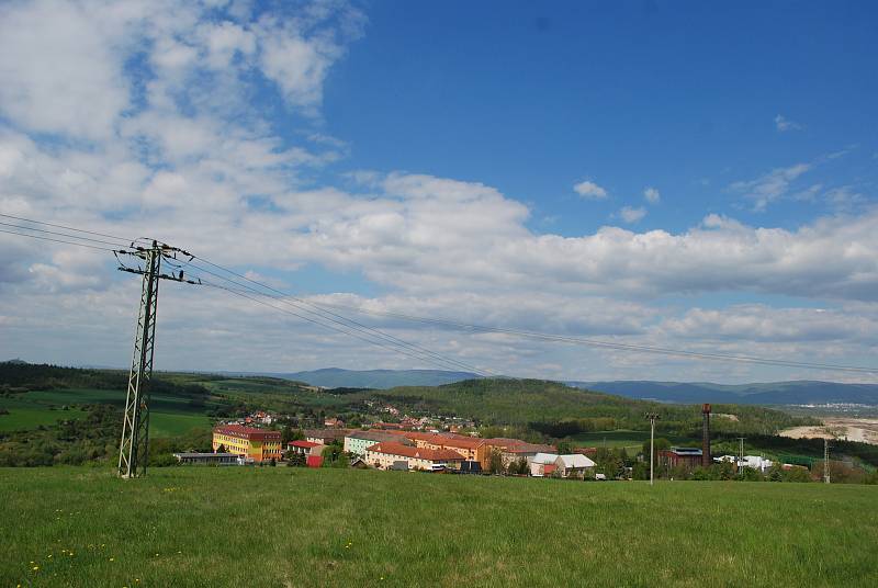 Okolí obce Braňany.