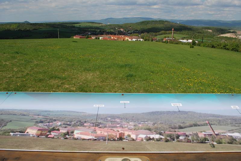 Okolí obce Braňany.