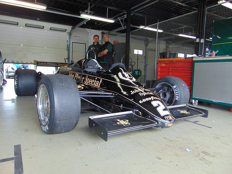 The Most Historic Grand Prix 2018. Lotus 91