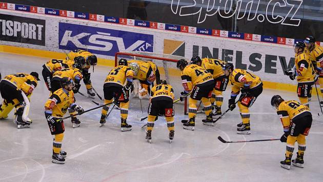 Hokejisté HC Verva Litvínov.