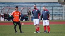 I. B třída: Unčín - Svádov (v oranžovém) 0:2