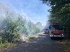 Z Hřenska vyčerpaní hasiči museli znova do lesů, tentokrát k požáru u Krupky