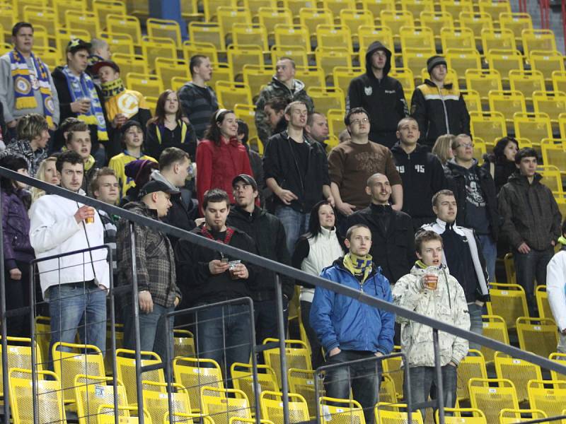 Diváci na fotbale Teplice - Liberec