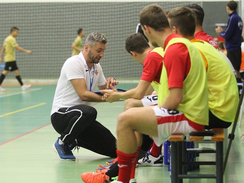 Futsalisté Teplic porazili Spartu Praha.