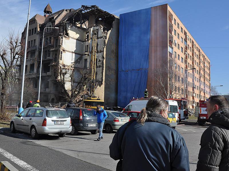 Demolice bývalého hotelu Imperiál začala.