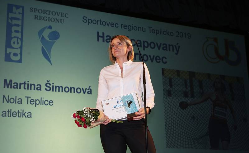 Slavnostní vyhlášení Sportovce regionu za rok 2019 v Teplicích