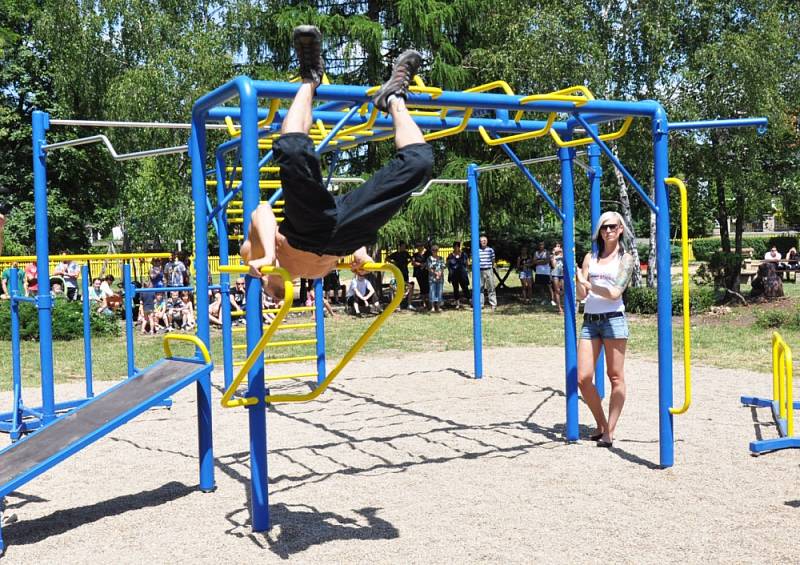 Teplice mají první workoutové hřiště