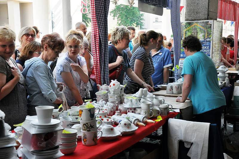 Teplice Zahájení lázeňské sezóny 2017 Porcelánnové trhy