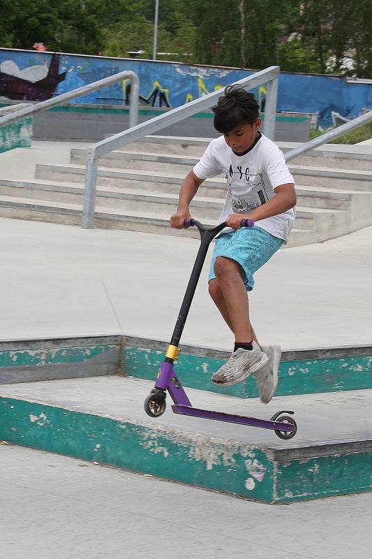 Skatepark Anger v Teplicích je po skončení karantény v obležení.