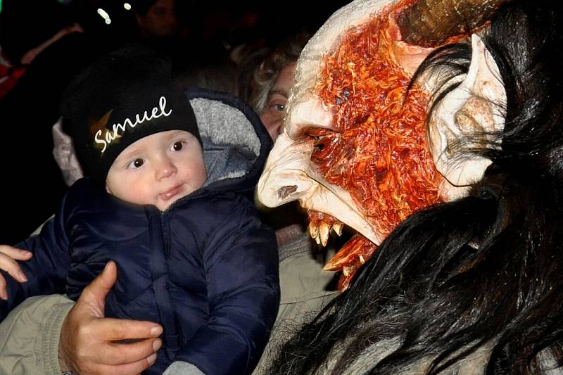 Krampus show v Duchcově