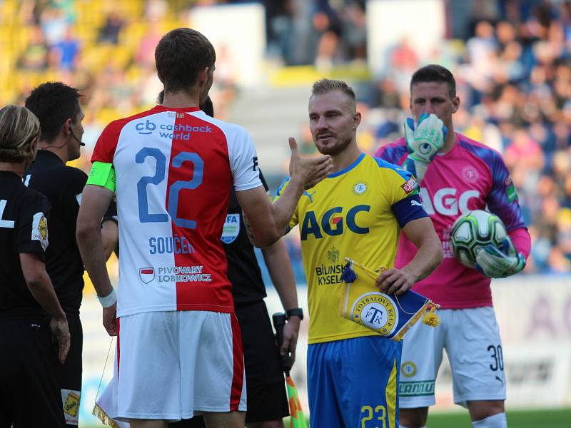 Zápas 2. kola FK Teplice - SK Slavia Praha