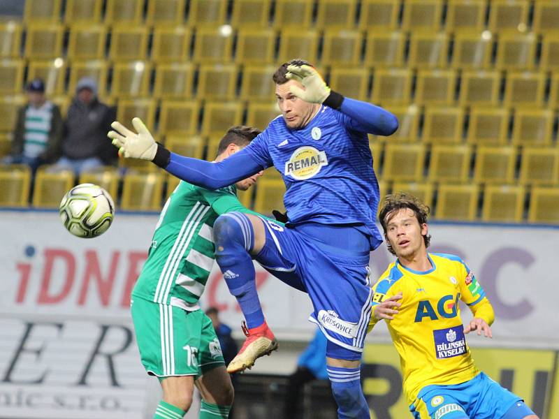 Teplice v 28. kole FORTUNA:LIGY prohrály doma s Bohemians 1:2.