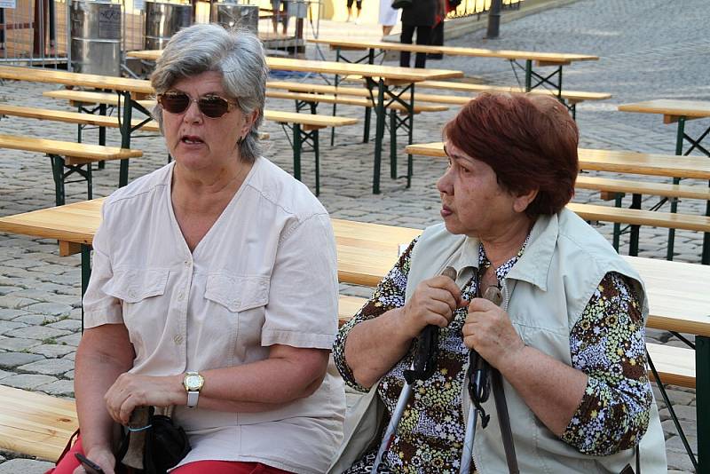 Festival Pivní rynek na Zámeckém náměstí v Teplicích